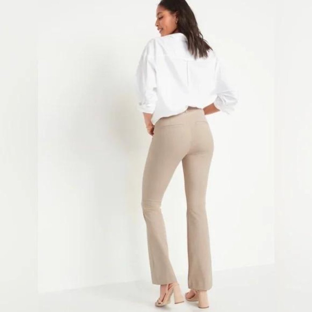 Old Navy High-Waisted Pixie Flare Pants for Women  New - Picture 2 of 5
